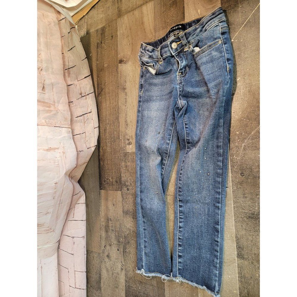 Kidpik 5 youth denim bedazzled‎ jeans pants